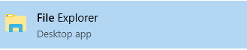 File Explorer