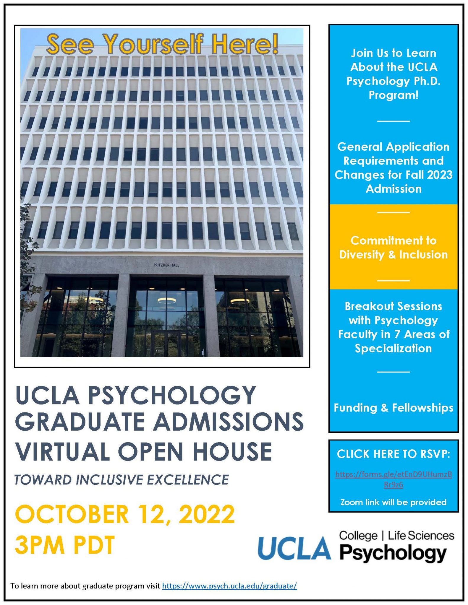 UCLA Psychology Graduate Admissions Virtual Open House UCLA co-architects-ucla-pritzker-hall-psychology-tower-modernization
