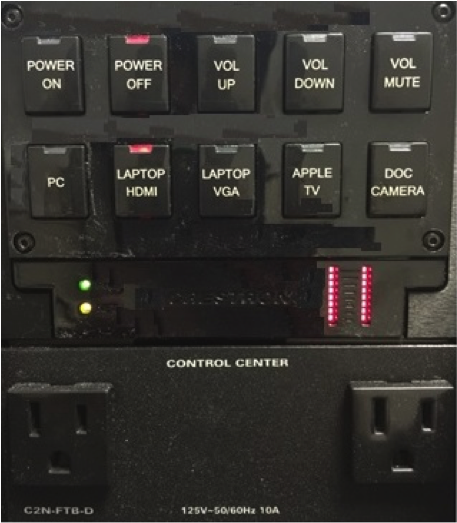 A/V Control Center