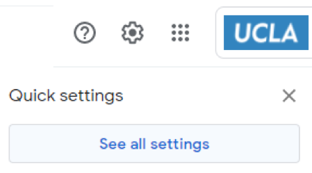 UCLA email settings
