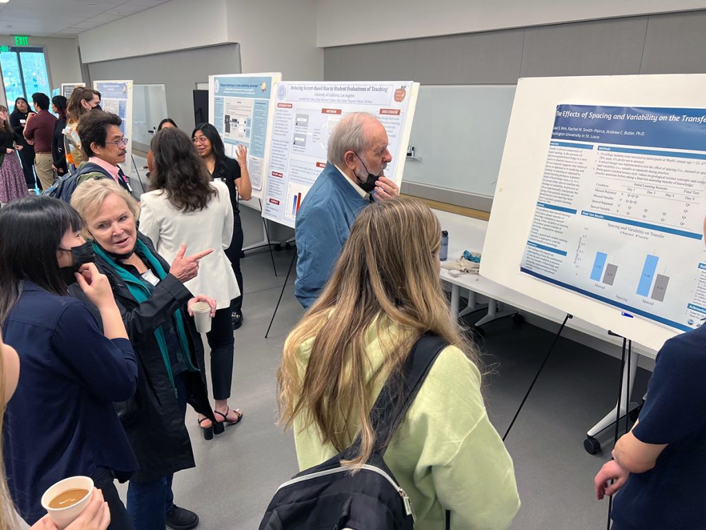 Poster session attendees