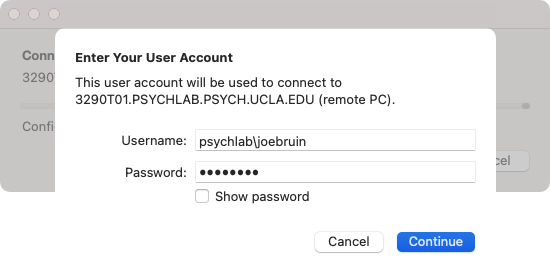 Remote Access Login